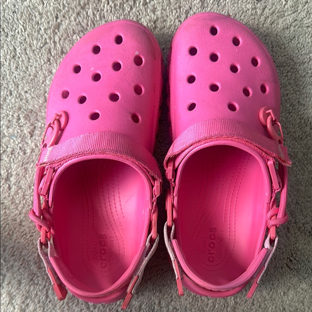 Post Malone Collab Pink Crocs